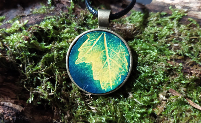 Colliers Empreintes Végétales