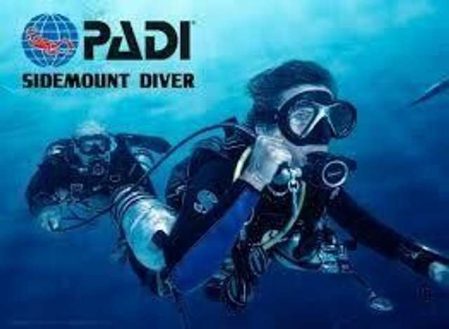Cours PADI Spécialité Sidemount