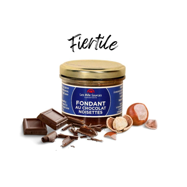 Fondant chocolat noisette 