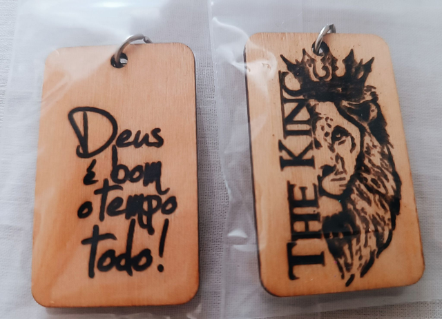 Porta-Chaves Gravados a Laser