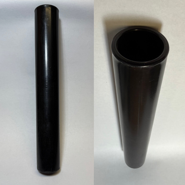 30mm PE Mörser für Funkensäule schwarz