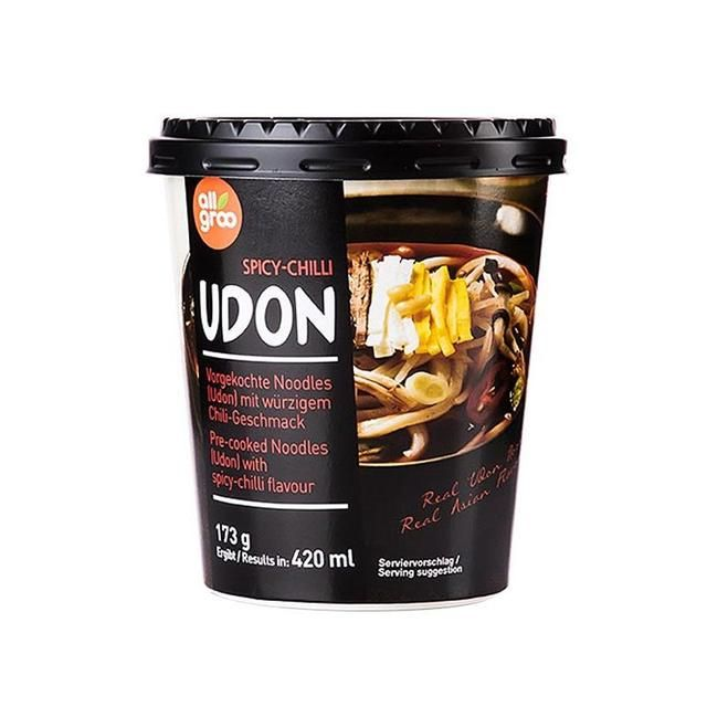 Allgroo Udon Cup - Spicy Chilli, 173 G