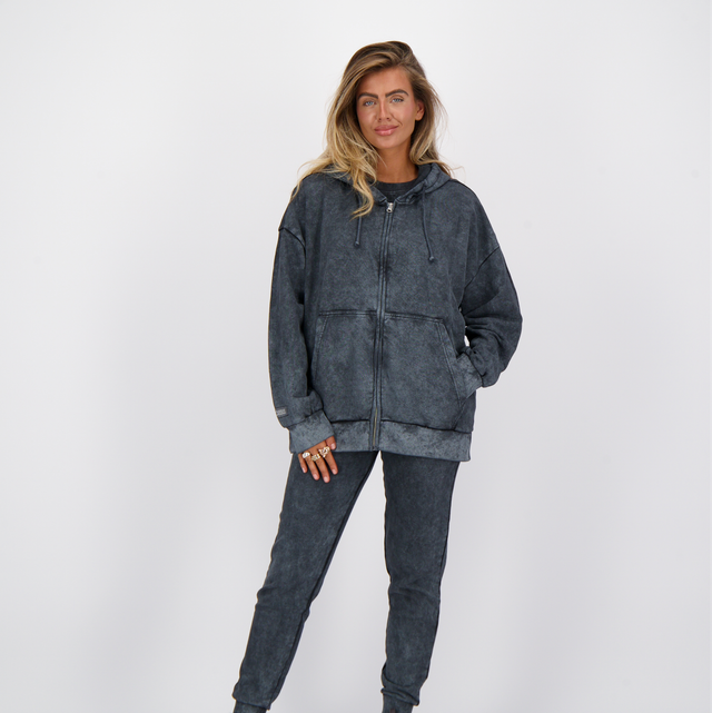 Reinders Cardigan Vintage Wash True Black