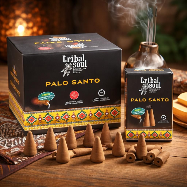 "Palo santo" - 10 cônes d'encens - Tribal soul