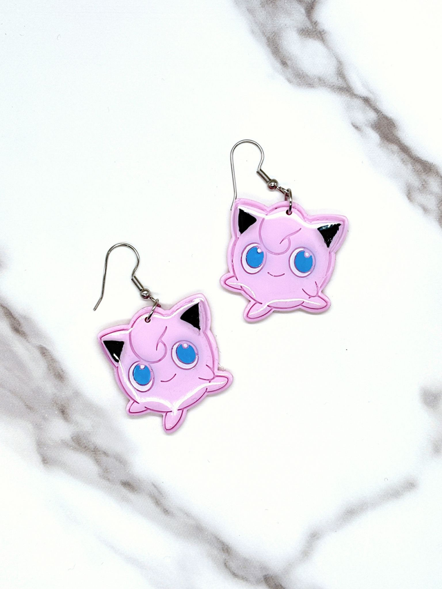 Jigglypuff Earrings
