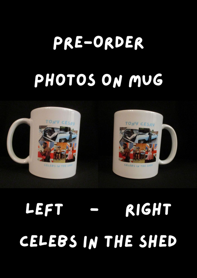 Tony Cesay White Mug (ABA Champion Boxer) #C