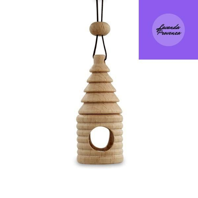 Profumatore Auto in Legno - Lavanda Provenza