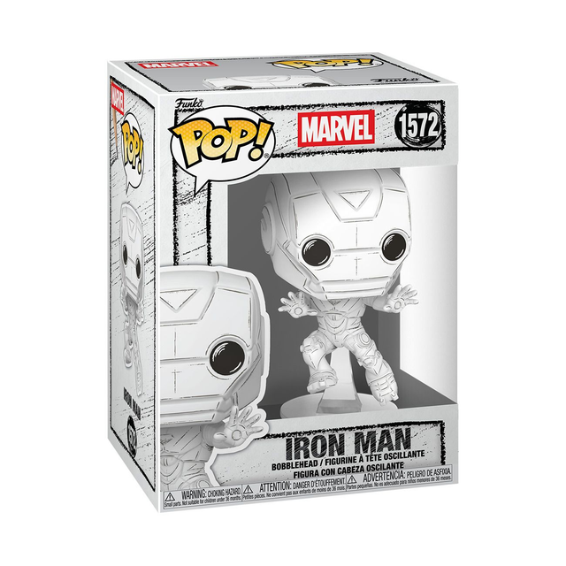 Funko Pop! Marvel: Iron Man (Sketched Deco)