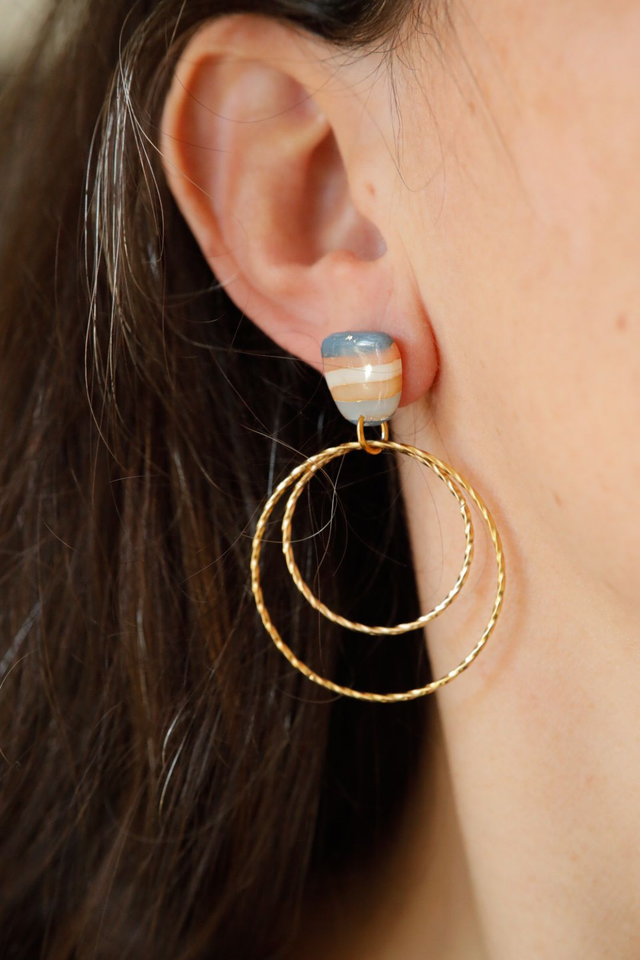 Boucles Oreilles Lueurs d'Automne