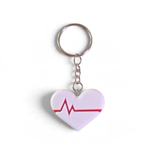 Porte clés coeur cardiaque 