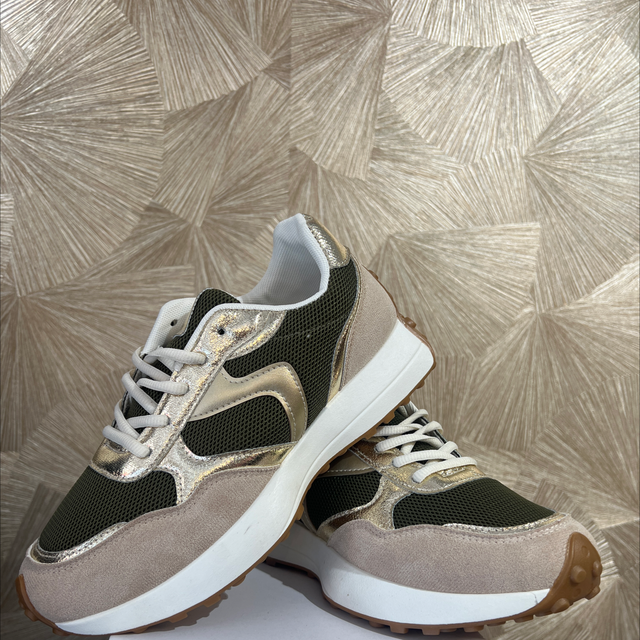 Basket, kaki doré