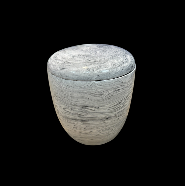 Pot à bougie rechargeable –  Modèle Galet - Vendu vide 