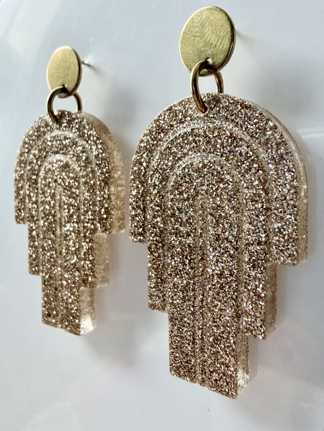 MIAMI doré paillettes fines