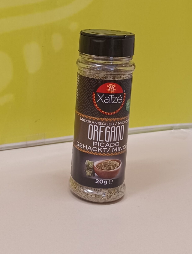 Oregano gehackt picado Xatzé 20 g