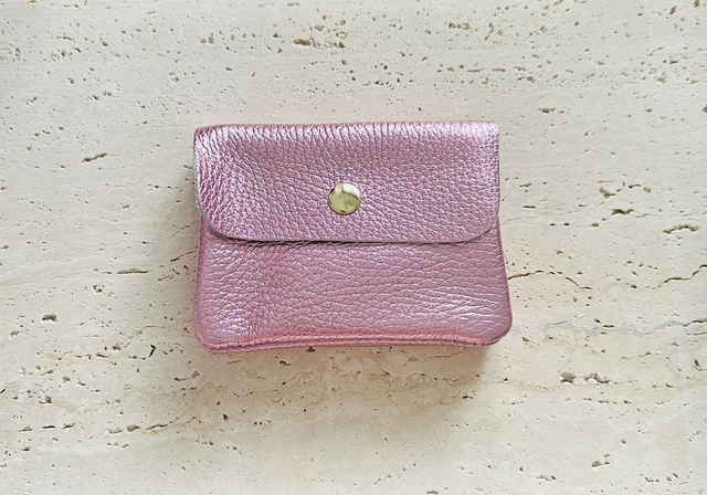 Portemonnee roze glitter