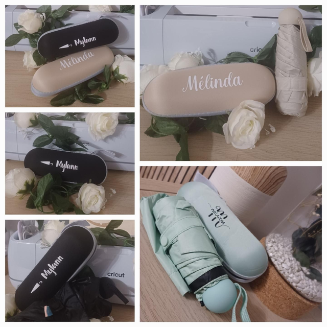 Parapluie coque ovale personnalisée