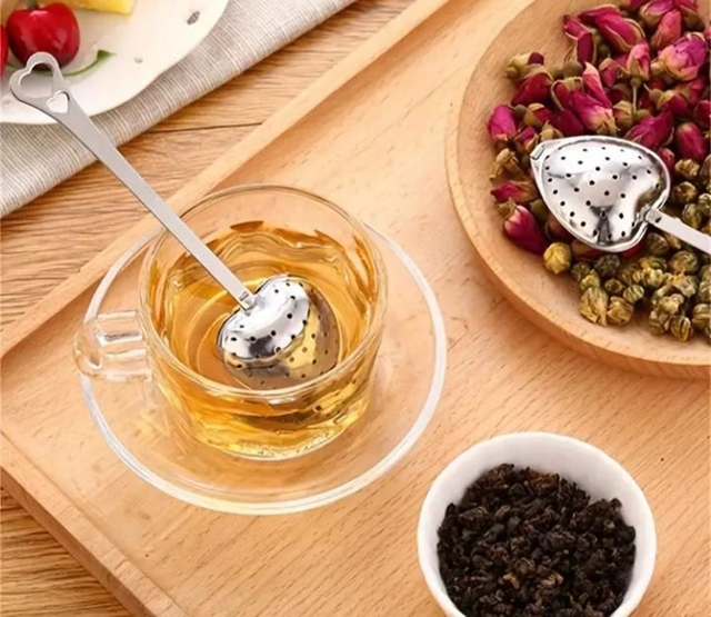 Cuillère à thé forme coeur