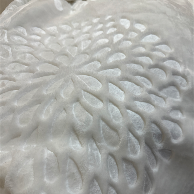 Couverture polaire 4 kg BLANC simple face