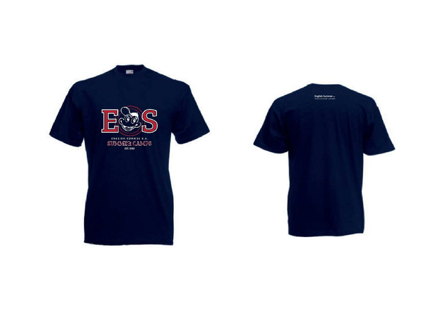 Camiseta azul marino ES