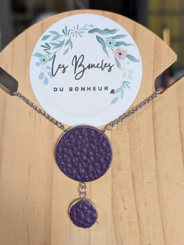 Collier 7 violet 
