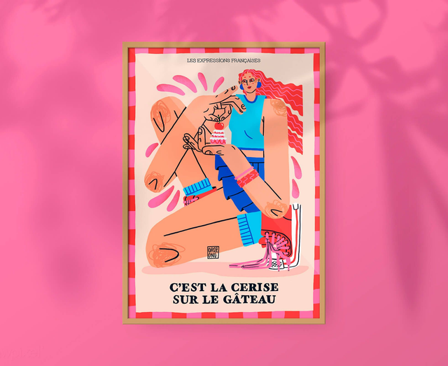 Expressions 🇫🇷 - La cerise sur le gâteau 🍒
