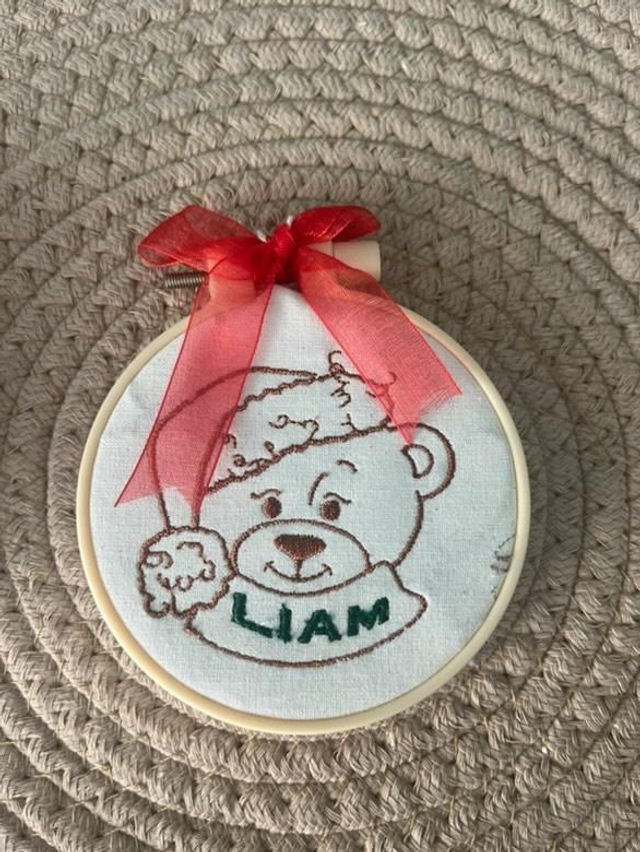 Tambour de Noël à suspendre