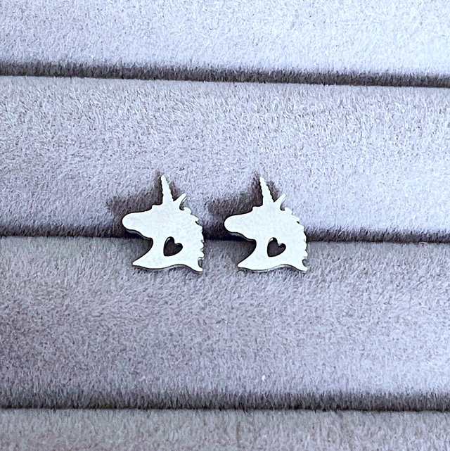 Unicorn Stud Earrings 