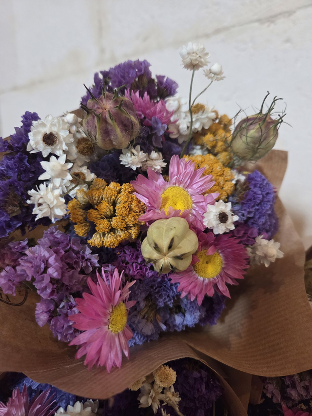 BOUQUET FLEURS SECHEES PETIT MODELE
