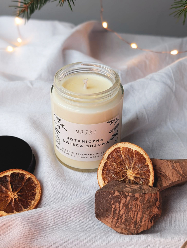 Świeca sojowa | Pomarańcza z czekoladą