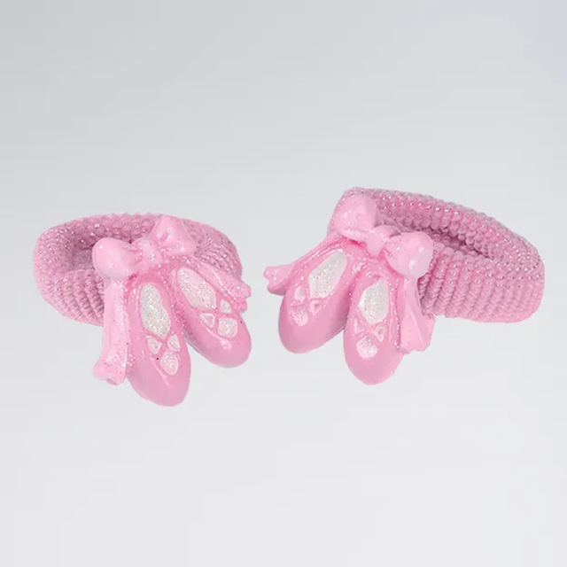 Ballet Shoe Ponios (Pack of 2)