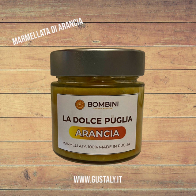 Marmellata di arancia - 200gr - Azienda Agricola Bombini