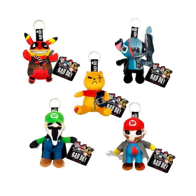 Bad Day - Plush 10 cm Keychain Assortment 