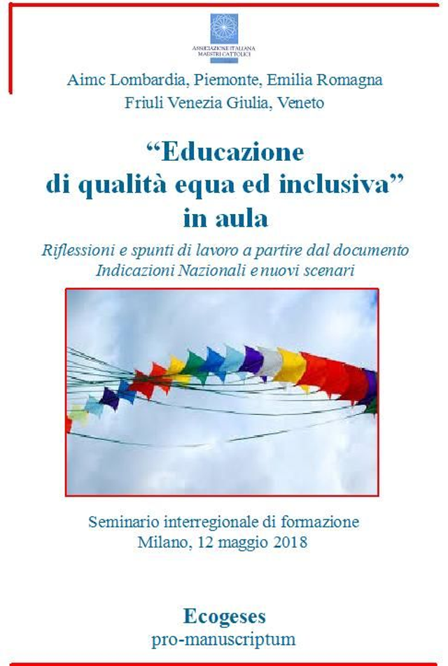 Educazione di qualità equa ed inclusiva in aula