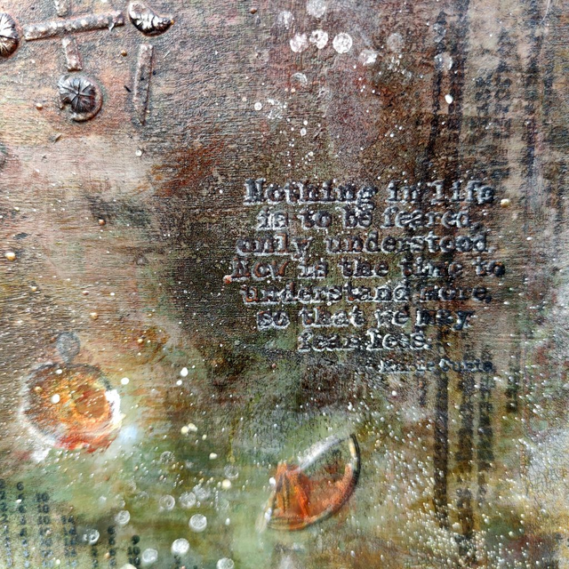 Grand cahier de style industriel