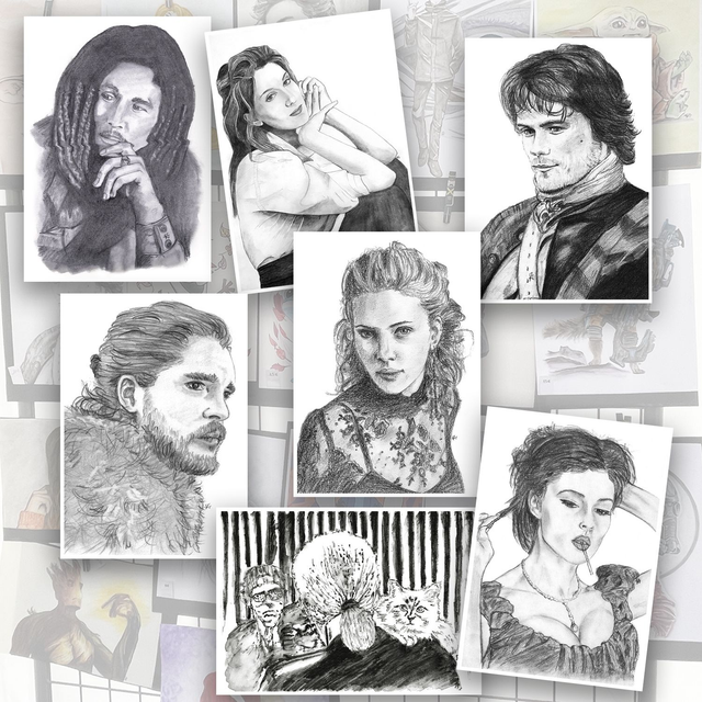 Prints Portraits Célébrités