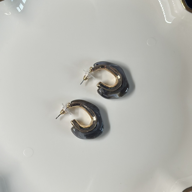 Boucles d’oreilles - Créoles Nox