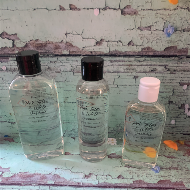 Diffuser oil - Pink Tulips &amp; White Jasmine 