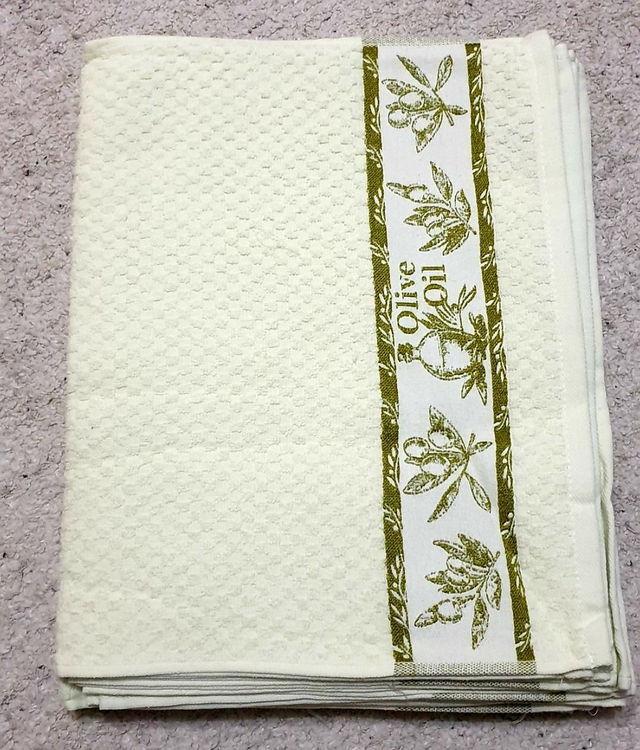 Serviettes nid abeille 40x60 Lot de 12 pièces 