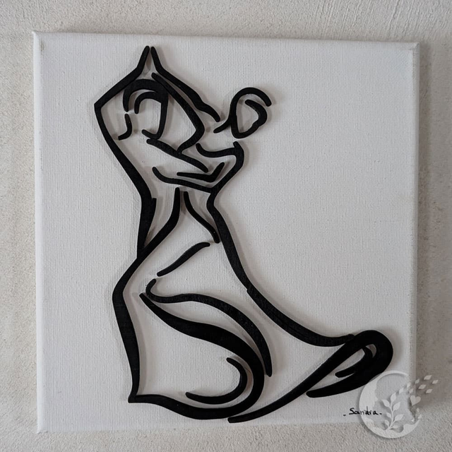 Tableau Relief "Valse Éternelle"