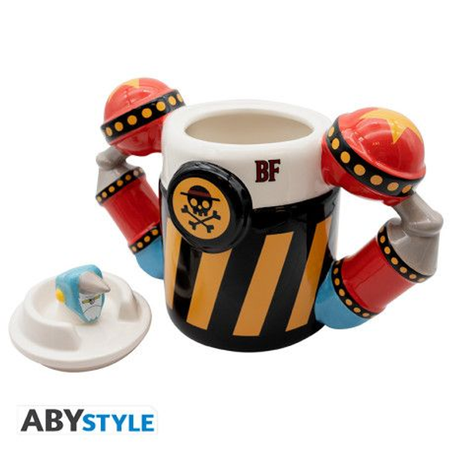 Franky Shogun - One Piece - Mug 3D (Iron Pirate) 🔧🤖
