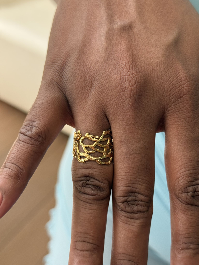 Bague Corail