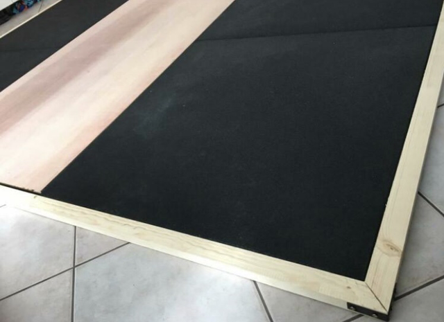 Trainingsplatform voor gewichtheffen 300 x 200 cm