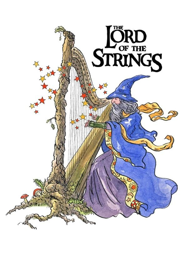 Lord Of The Strings- Tee Shirt