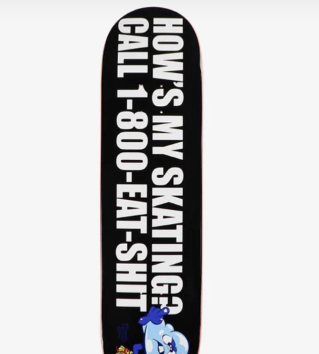 Thank You Call It Skateboard Deck 8.25”