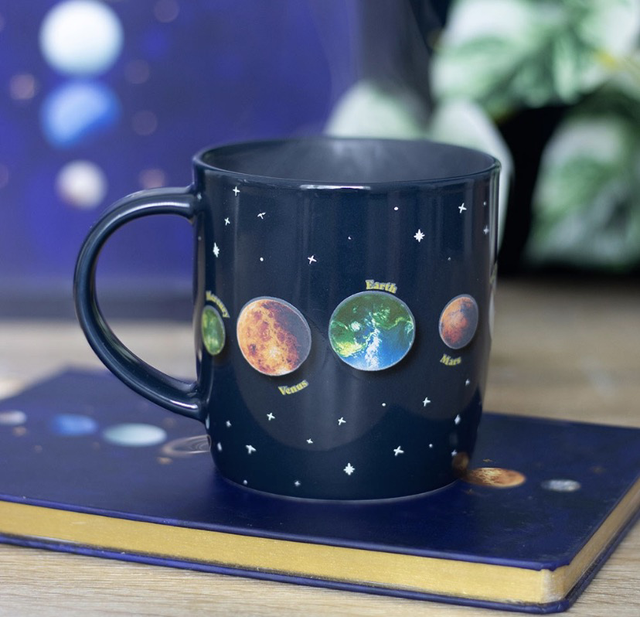 Solar System Heat-Changing Mug