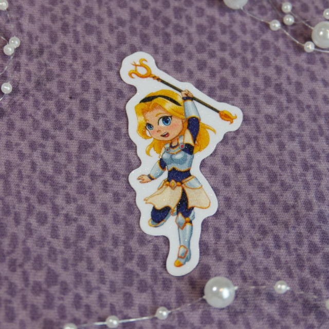 Frosted Sticker Lux