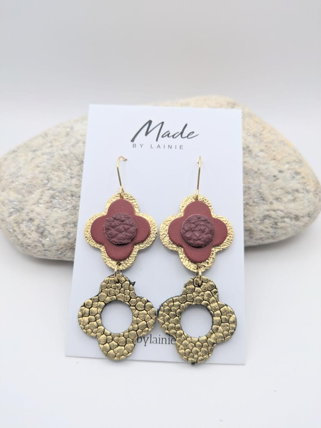 Flower Drop Earrings