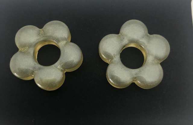 Boucles Fleur Irisée 1