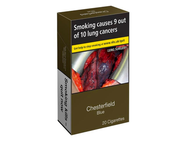 Chesterfield Blue KS 20 Cigarettes 18+ only 