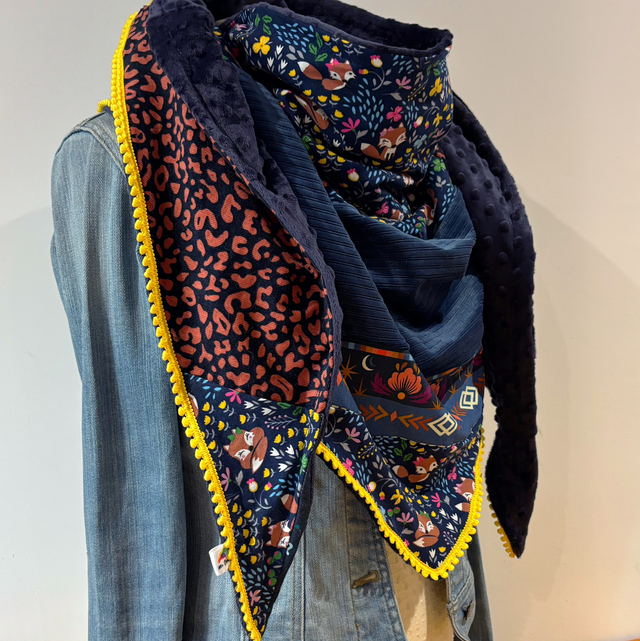 Maxi Chèche Double Patchwork 369